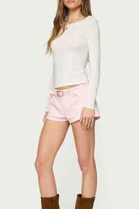 Seamless Comfort Technology Skin Friendly Soft Texture Performance Activewear Gear Women Casual <b>Short</b> - Product Image 3