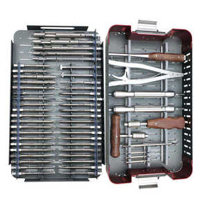 Kit de Extracción de Tornillos Fracturados Ortopédicos Manuales de 56 Piezas, Extractor de Fijadores Internos de Acero Inoxidable, Certificado CE, el Mejor de Dentavex - Product Image 1