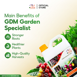 Meilleur engrais liquide bio organique économique GDM à base d'huile de palme, prévient les maladies racinales, application rapide par pulvérisation, 100% naturel pour palmiers - Product Image 2
