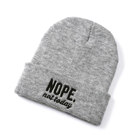 Bonnet en mélange de chanvre naturel, tricot jacquard, acrylique, personnalisable avec logo, vente en gros, best-seller