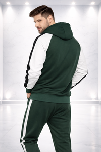 Conjunto Deportivo Premium para Hombre – Sudadera con Capucha y Pantalones Deportivos con Logotipo Personalizado, Ropa Deportiva Transpirable, Conjunto Deportivo Informal para Hombre - Product Image 2