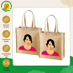 Widely Used Low Market Price Top Quality Jute Tote <b>Bags</b> Grocery <b>Bag</b> Reusable <b>Foldable</b> Shopping Tote <b>Bag</b> for Genuine Buyers - Product Image 3