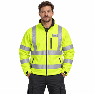 Chaqueta de seguridad reflectante de lujo, impermeable, de alta visibilidad, ropa de trabajo protectora para venta al por mayor global. - Product Image 1