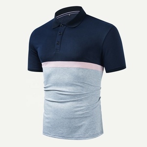 T-shirt à manches courtes pour homme, haut de gamme, décontracté, Design, Streetwear, à rayures, imprimé, vente en gros, été, 2022 - Product Image 4