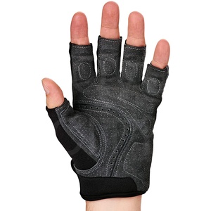 Muy demandado Pro Fitness Medio dedo Levantamiento de pesas Entrenamiento de culturismo Deportes Ejercicio Guantes de entrenamiento por GLOVES City - Product Image 1