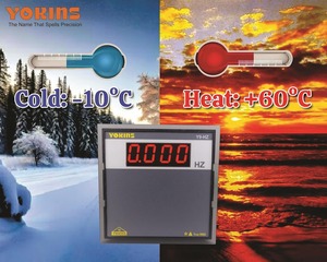 เครื่องวัดความถี่ดิจิตอล Yokins Y9-Hz True RMS 30-400Hz AC 15-600V แบบติดตั้งบนแผง ขนาด 96x96 - Product Image 5