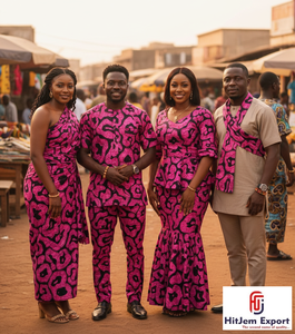 Tissu en coton imprimé africain Ankara Kitenge Dashiki pour la confection de robes, vêtements de mode, couture et artisanat textile - Product Image 6