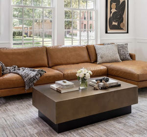 2024 Venta caliente muebles de sala de estar de lujo moderno mesa de centro de madera para oficina en casa - Product Image 3