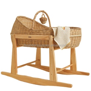 Natural Seagrass <b>Moses</b> Baby Changing <b>Basket</b> <b>Cheap</b> Price - Product Image 1