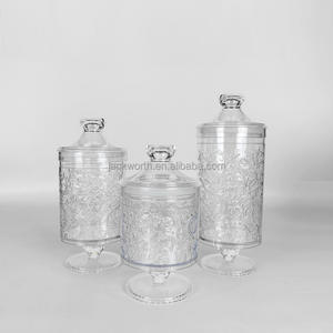 Pot rond de boîte de stockage de baril de biscuit - Product Image 4