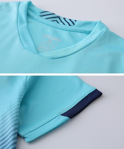 Custom Boys Girls <b>Soccer</b> Set Quick Dry T Shirt And Mesh Shorts Kids Football Training Uniform OEM Wholesale Sportswear Apparel - Product Image 4