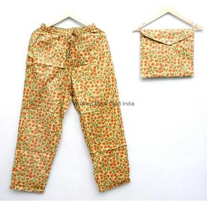 Conjunto de Pijama de 3 Piezas para Mujer, Estampado Elegante, Manga Larga, Cuello Redondo, Tejido Suave, 100% Algodón, Ropa de Dormir, Regalo - Product Image 2