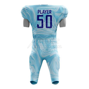 Nouvel uniforme américain avec impression personnalisée du numéro et du nom, tissu polyester de haute qualité - Product Image 2