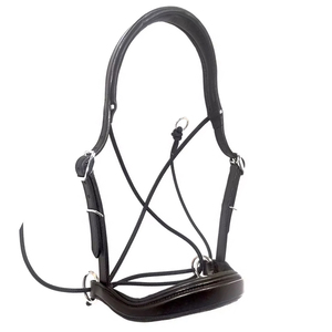 100% บังเหียนหนังวัวสีน้ำตาลเกรดเกรดเกรดหนังวัวสีน้ำตาล - Product Image 1