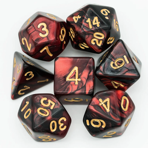Resin <b>Cube</b> Dice Custom Polyhedral Acrylic and Resin Crafts Dice for Board Games-Colorful Design - Product Image 6