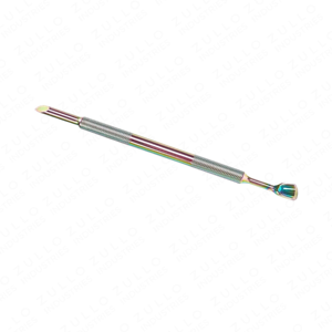Stainless Steel Cuticle Pusher Dead Skin Remover Metal Nail File Professional Manicure Polish <b>Cleaning</b> <b>Tool</b> - Product Image 4