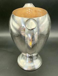 Jarra de acero inoxidable plateada, duradera, ideal para servir café, leche, cerveza y otras bebidas en el hogar y en eventos. - Product Image 5