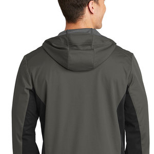 Chaqueta Deportiva Softshell para Hombre, para Otoño, con Logotipo Personalizado, Tela de Lona de Alta Calidad, con Cuello Alto, Estilo Urbano - Product Image 6