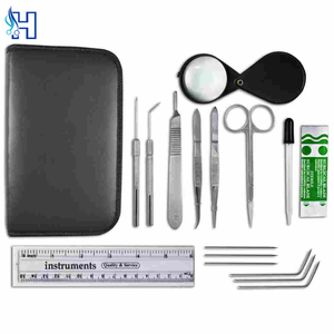 ชุดเครื่องมือผ่าตัดสำหรับนักเรียน DR Instruments OEM พร้อมโลโก้สั่งทำพิเศษ วัสดุเหล็กกล้า ราคาโรงงาน ใช้เป็นพื้นฐานสำหรับเครื่องมือผ่าตัด - Product Image 2