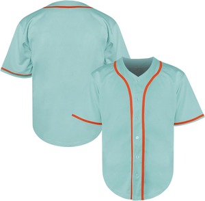 Fabricante de Camisetas de Béisbol de Poliéster al Por Mayor con Logotipo Personalizado por Sublimación para Clubes Deportivos y Equipos, OEM ODM, Duraderas y Transpirables - Product Image 1