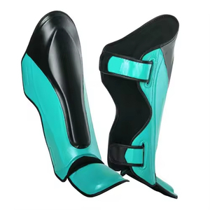 สนับแข้งหนังคุณภาพสูงแบบเจล ป้องกันหน้าแข้งและหลังเท้า สำหรับ MMA มวยไทย - Product Image 6