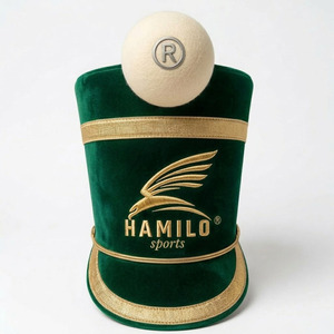 Sombrero shako clásico de lana que ofrece una estructura cómoda y un diseño histórico atractivo para músicos. Sombreros shako en venta. - Product Image 2