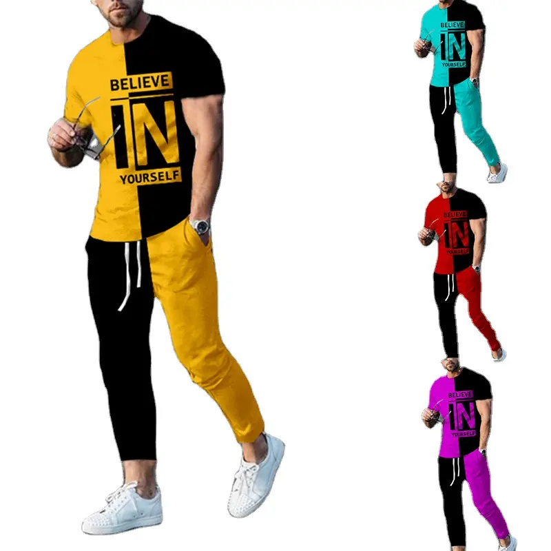 Professionele Kwaliteit Trending Fashion Top Fabrikant Nieuwe Moderne Stijl Voor Heren Trainingspak