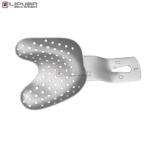 Plateau d'empreinte dentaire de qualité supérieure avec bordure S Perf. (upper, D) Acier inoxydable réutilisable autoclavable orthodontique - Product Image 5