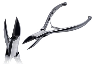 New Finger & Toenail Nail Clippers Straight Cut 15cm Leaf Spring Nail Clipper Wide Jaw Opening Autoclavable Stainless Steel OEM - Product Image 4