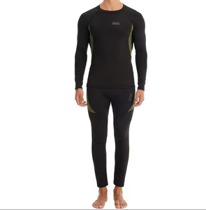 Wholesale <b>Men's</b> Quick-Drying Spandex/Polyester Training Sportswear Sets Gym Fitness Compression Sport Suit Jogging MMA Rash - Product Image 3