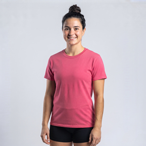 เสื้อเจอร์ซีย์คอกลมสำหรับผู้หญิง เสื้อเจอร์ซีย์พายเรือสำหรับผู้หญิง ระบายอากาศได้ดี แขนสั้น คุณภาพสูง เสื้อเจอร์ซีย์พายเรือสำหรับผู้หญิง - Product Image 6
