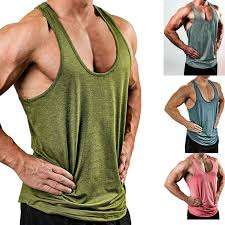 Logotipo estampado personalizado al por mayor de alta calidad 100% Jersey de algodón en blanco Top hombres camiseta sin mangas gimnasio camiseta sin mangas hombres por Bangladesh - Product Image 6