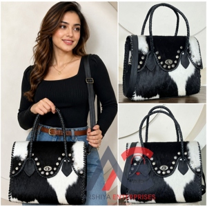 Exclusive 2026 Genuine Cowhide Leather Tote Bag for Ladies Detachable <b>Strap</b> Twist & Turn Lock Fashionable Women's <b>Shoulder</b> Bag - Product Image 1