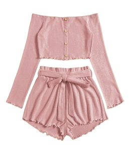 Vente en gros Ensemble pyjama 100% coton personnalisé pour femmes Collection de vêtements de nuit 2 pièces sans manches pour l'été au Bangladesh - Product Image 1