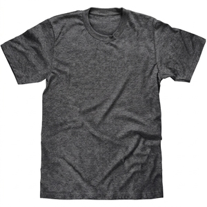 T-shirt décontracté en jersey piqué écologique à séchage rapide pour hommes, en coton tricoté tubulaire sans couture, col rond, manches courtes, vente en gros - Product Image 5