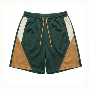 <b>Athletic</b> wear Mesh Shorts Quick Dry Breathable Polyester Fabric Wear Streetwear Wholesale Shorts Manufacturer Low MOQ - Product Image 1