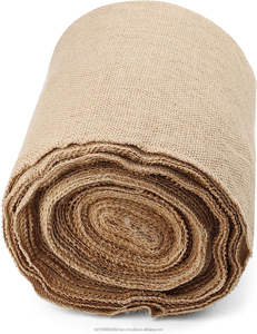 Rouleau de tissu géotextile en jute JF Brand 100% écologique 12 pouces x 65 pieds - Tissé 80 GSM - Antibactérien - Absorbant l'humidité - Pour le jardinage - Product Image 6