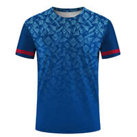 T-shirts pour hommes en coton polyester tricoté à manches courtes, couleur unie personnalisable, grande taille, respirants, écologiques, parmi les plus vendus