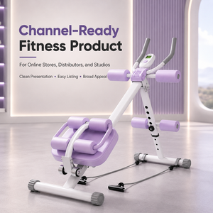 เครื่องออกกำลังกายหน้าท้อง FLOWA Pilates Equipment Studio Choice รับน้ำหนักได้ 200 กก. โครงเหล็กหนา 1.5 มม. สำหรับสตูดิโอฟิตเนสระดับบูติก - Product Image 5