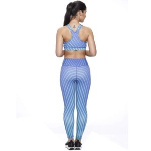 Conjunto de Yoga de 2 Piezas al por Mayor para Mujer, Ropa de Gimnasio de Alta Calidad con Impresión Personalizada, Ligera y Ecológica - Product Image 2