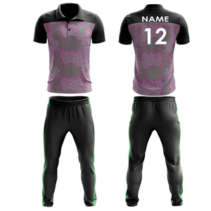 Tenue de cricket de qualité supérieure 100 % polyester pour adultes, ensemble d'entraînement, tailles et couleurs personnalisées, tissu respirant et à séchage rapide - Product Image 3