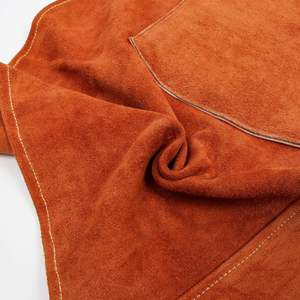 Delantal de Soldadura Térmico sin Mangas de Cuero Vacuno de Primera Calidad, Resistente y Duradero, para Seguridad Industrial, Uso Casual en Restaurantes y Bares - Product Image 6