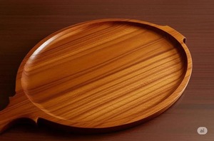 Tabla de cortar de madera hecha a mano, perfecta para espacios habitables, interiores naturales y cocinas minimalistas y ecológicas. - Product Image 2