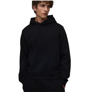 Sudadera con Capucha de Corte Recto para Hombre OEM, Frente Liso, Silueta Holgada, Moda Urbana Moderna, Proveedor de Ropa Personalizada - Product Image 1