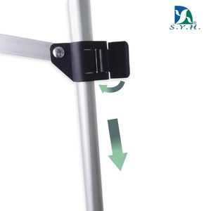 Chevalet trépied portable en aluminium avec grand angle d'ouverture pour tableau blanc extérieur, publicité, peinture, croquis - Product Image 5