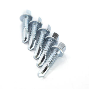 Tornillos Autoperforantes de Cabeza Hexagonal PDC, Acero al Carbono, Acabado Zincado/Galvanizado/Fosfatado, Métrico/Pulgadas, Clase 8, Grado 8, Fijaciones para Techos, OEM - Product Image 3