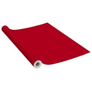 Reposabrazos Ajustable para Muebles, Película de PVC Roja de 196.9 x 35.4 Pulgadas, Producto Decorativo de Plástico - Product Image 3