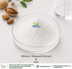 HGO Suministro Directo de Fábrica, Extracto Puro Natural de Almendra en Polvo (Grado Alimenticio) 90% (Extracto Estandarizado) - Product Image 1