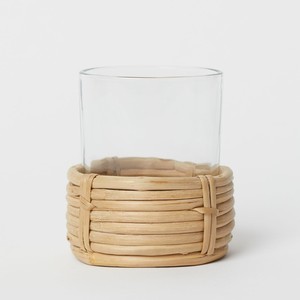 Gobelets en rotin naturel faits à la main pour gobelets pour boissons accessoires de verrerie en vrac bon marché porte-gobelets en verre - Product Image 2