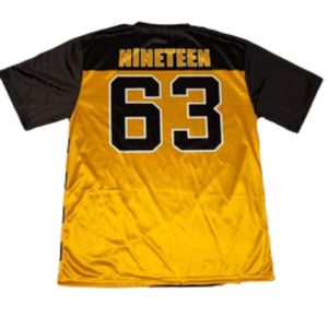 Camiseta de Secado Rápido Iota Phi Theta, Negra y Dorada, Ropa Griega, Camiseta Deportiva de Fraternidad, Transpirable - Product Image 2